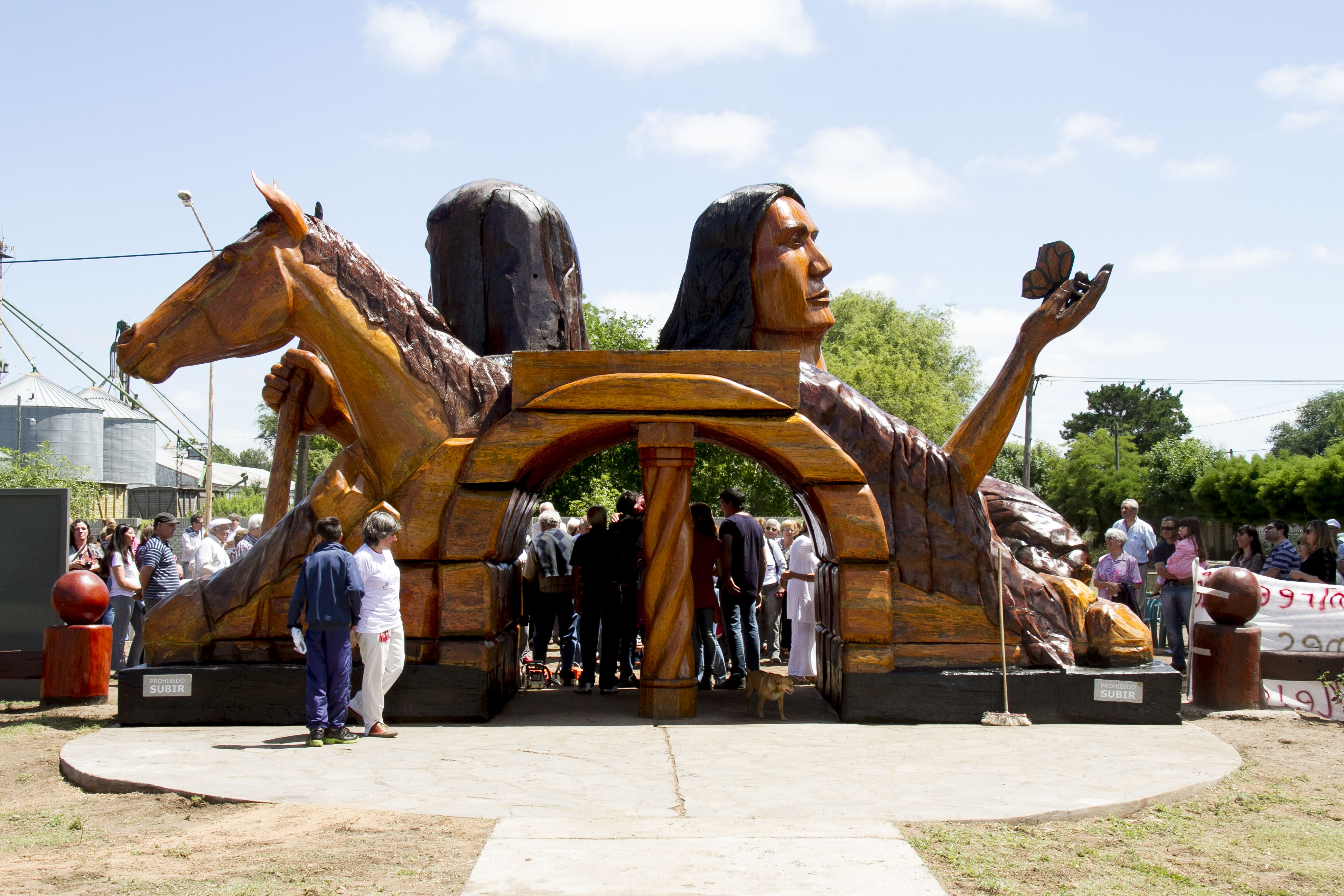 Inauguracin del Portal del Lago