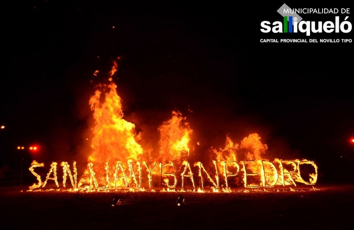 Prensa Salliqueló Fogata San Juan, San Pedro y San Pablo